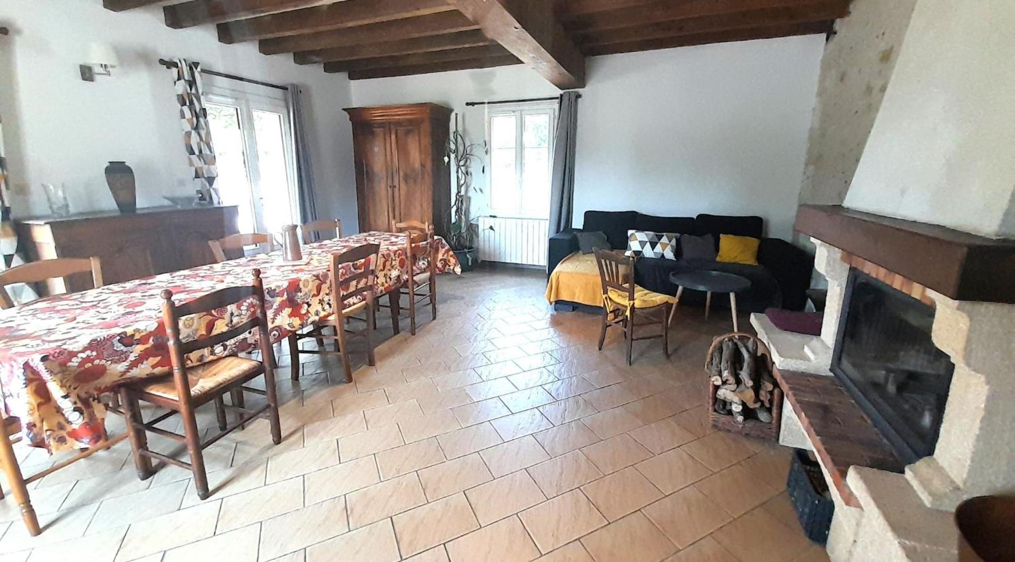 Villa Coco 9 Personnes Jardin Proche Beauval Lye Extérieur photo